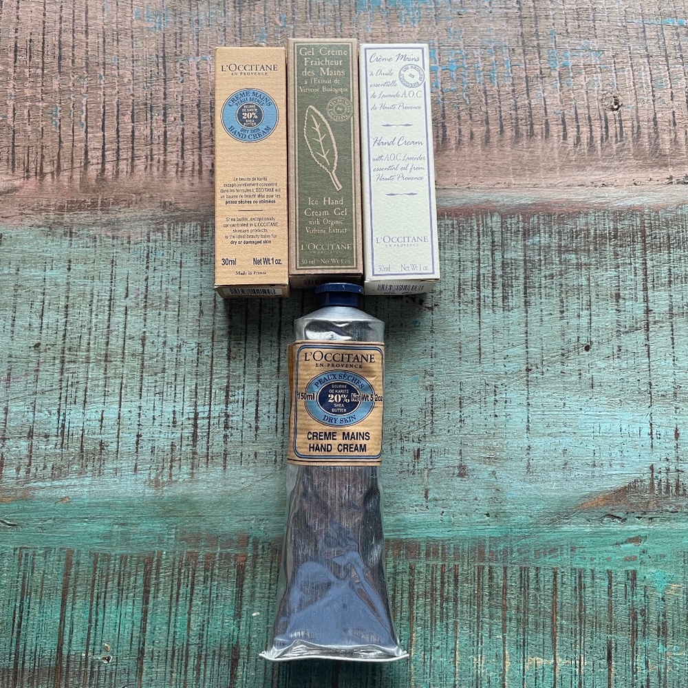 L'Occitane hand creams